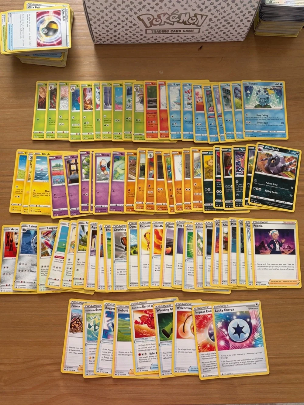 Chilling Reign Lot | 76 Unique Cards | Binder Starter Collection
